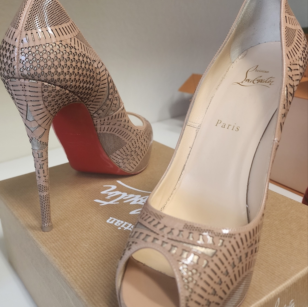 40 | Suellena 120 Patent/Suede Burma Version Nude